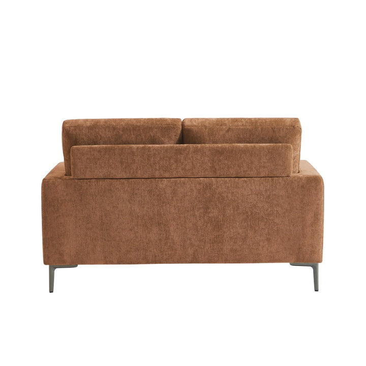 Yorkshire Brown Two Seater Sofa – Premium Textured Upholstery with Plush Cushioning, Pocket Spring Support And Contemporary Design for Modern Living Room