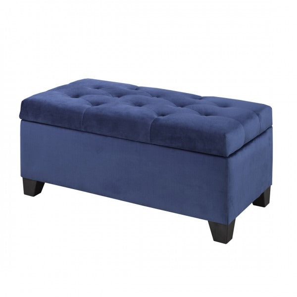 Vossari Tufted Upholstered Storage Ottoman with Hidden Compartment