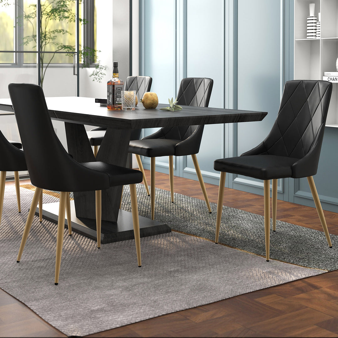 Merano Mid-Century Modern Solid Oak Dining And Lounge Chair, Natural Finish (Set of 2)