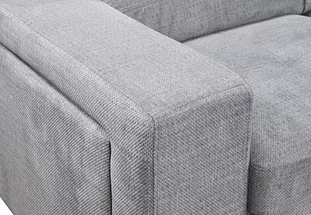 Avirex Sofa Bed Sectional – Left Hand Facing Chaise with Adjustable Headrests, Charging Station, Cup Holder, Side Storage
