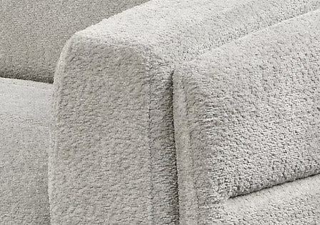 Virexa Sofa Bed Sectional – Left Hand Facing Chaise with Lift Up Storage, Rounded Back, Boucle Fabric Sleeper Sofa