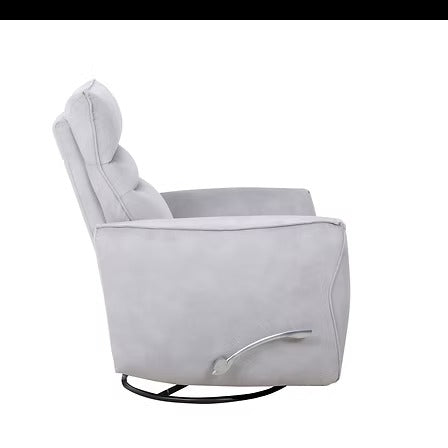 Valmire Recliner Chair with Side-Mounted Steel Pull Handle, Glider Rocking Mechanism & Premium Comfort Design