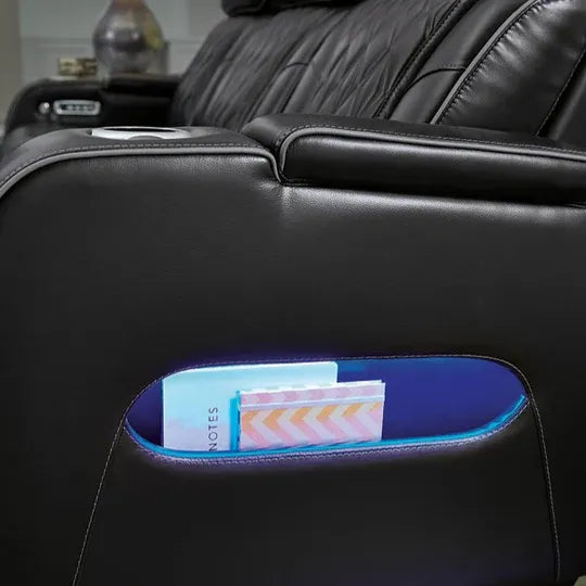 Tivaro Recliner Set – Sleek Black, 3-Piece Power Recliner (Chair + Loveseat + Sofa)