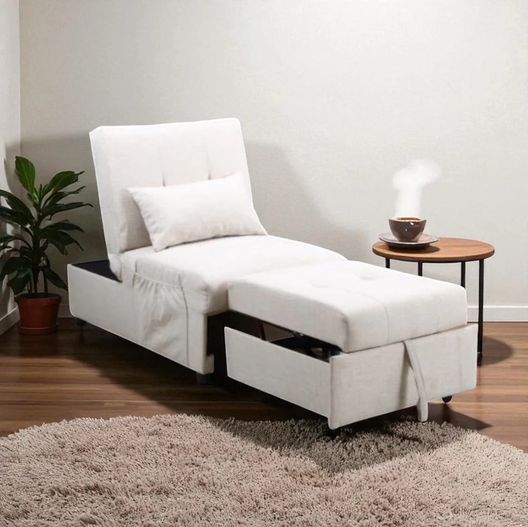 Astoria Sleeper Chair – Stylish Comfort with Versatile Functionality and Mid-Century Modern Design