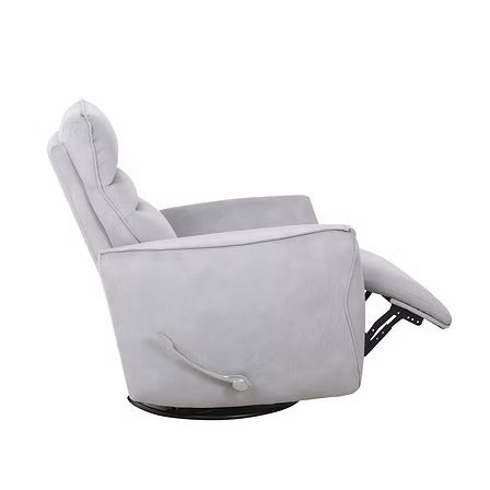 Valmire Recliner Chair with Side-Mounted Steel Pull Handle, Glider Rocking Mechanism & Premium Comfort Design