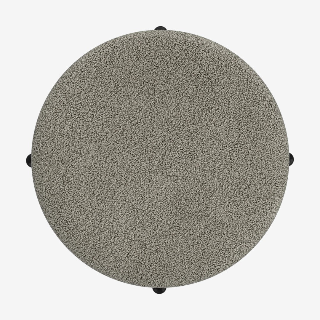 Tyler Fabric Upholstered Accent Ottoman - Warm Grey | Modern, Durable & Storage Solution